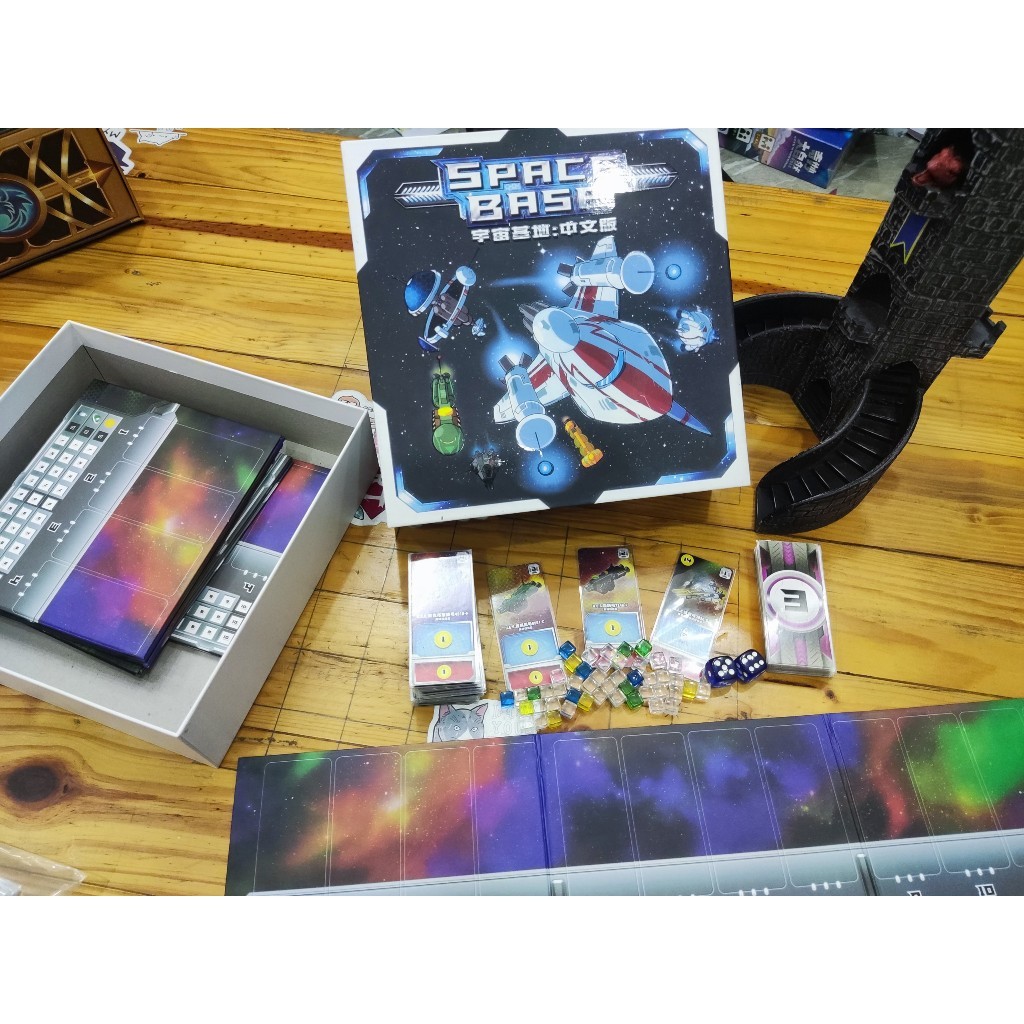 Boardgame Space Base bản Trung Engsub Tigar