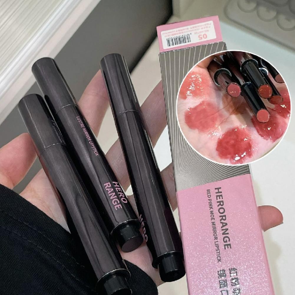 Learnever Herorange Jelly Lipstick Plumping Serum Lip Gloss Ultra Gloss Hydrating Lip Smooth F2t1