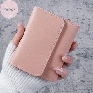 Deyangk Ba Gấp Kẹp Ngắn Ví Nữ Ví Ngắn Nhiều Thẻ Túi Túi Thời Trang Nữ Ví Thẻ Tín Dụng Nữ Ví Đựng Tiền Xu VN