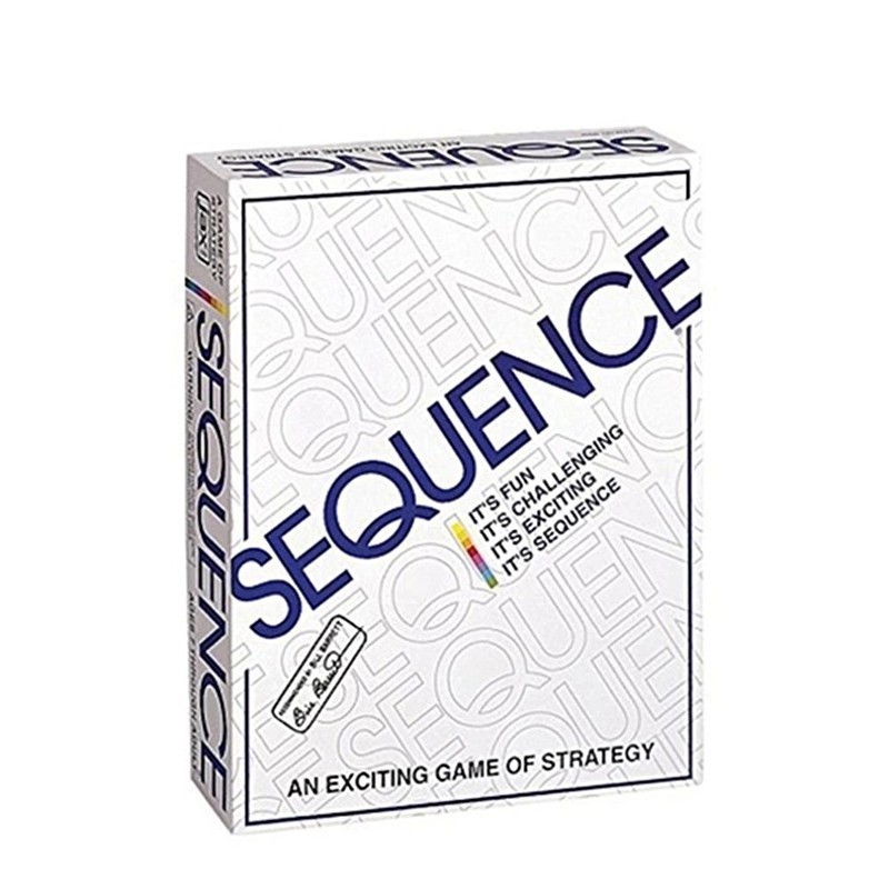 [Luật Việt] Trò chơi Sequence chip nhựa game gia đình vui vẻ Tigar