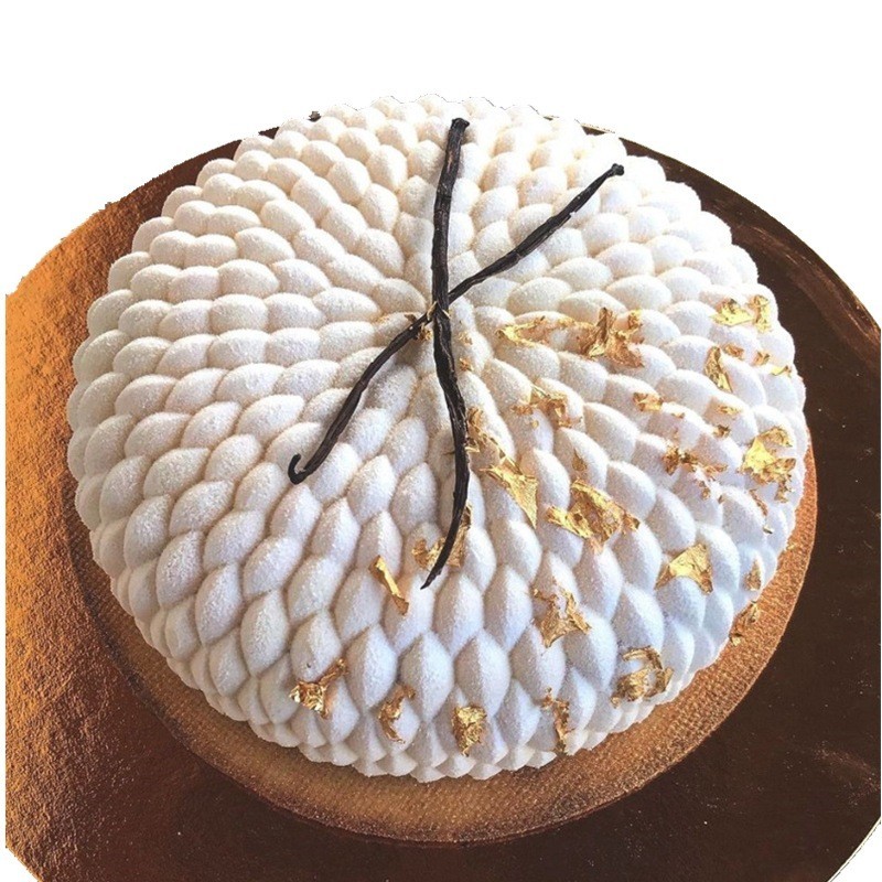Sant 'Anna Hoa Fondant Silicon Khuôn Mousse Bánh Thơm Nến Xà Phòng Handmade Nướng Tự Làm