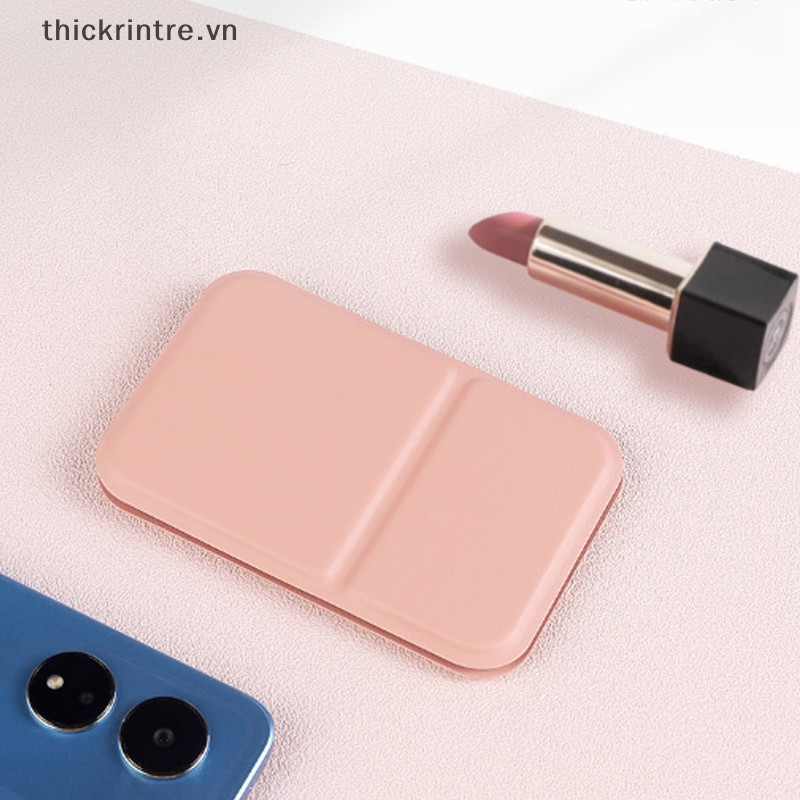THI Máy Tính Để Bàn Gương Trang Điểm Màu Da Đơn Giản Di Động Cầm Tay Gương Trang Điểm Có Thể Gập Lại Học Sinh Nhỏ Gọn Dễ Thương Bỏ Túi Gương VN