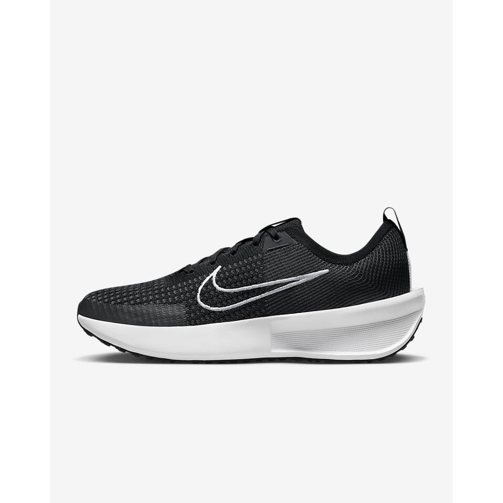 Giày Nike chính hãng Interact Run Running Shoes Black White - Chạy bộ - Đen Trắng - size 39 42.5