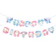 ST2 Sanrio Cinnamoroll theo chủ đề trang trí kỷ niệm tiệc sinh nhật tấm biểu ngữ khăn trải bàn dùng một lần Bộ đồ ăn TS2