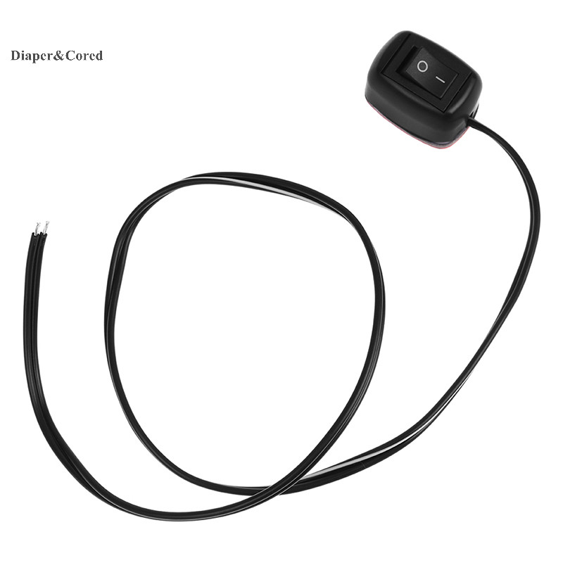 DIAPER & CORED 12V Đa Năng Dán Xe Loại Chuyển Đổi Có Cáp 60cm Cho DRL YTH