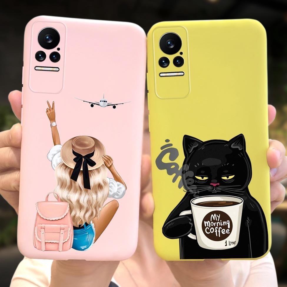 Ốp lưng Xiaomi Civi 1S 6.55 '' Vỏ silicon mềm chống sốc Xiaomi Civi 1S Vỏ hoa thời trang dễ thương Cô gái sơn Ốp lưng