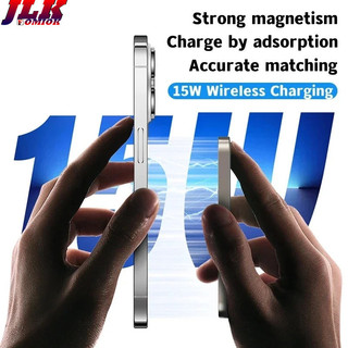 [JLK] 10000mAh Metal Magnetic Power Bank PD20W sạc dự phòng for iPhone 17 ProMax 16 15 14 13 S26 Ultra Pura 70 Note 13 Nova 12 Sạc dự phòng không dây từ tính bằng kim loại Bộ sạc nhanh mỏng Pin phụ
