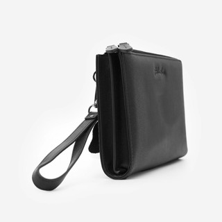 Ví Cầm Tay Nam Cao Cấp, Clutch Nam FTT Leather Da Bò Hai Ngăn, Có Tích Hợp Ngăn Đựng Thẻ Sang Trọng