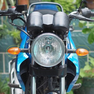 Lookshow 1 Cặp Xe Máy Bật Tín Hiệu Đèn Báo Trước Lưng Blinker Blubs Cho Yamaha R1 R6 XJ6 FZ1 FZ6 FZ8 MT07 09 F5S6