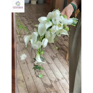 hoa cưới cầm tay cô dâu nhiều mẫu siêu xinh CEVERIA
