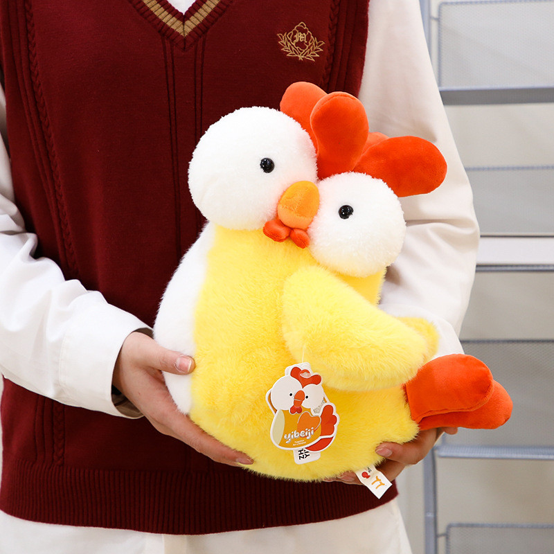 Kawaii Mắt Lớn Gà Sang Trọng Búp Bê Gà Vui Nhộn Đồ Chơi Nhồi Bông Cho Trẻ Em Gà Mềm Mại Sang Trọng Gối Đồ Chơi Sinh Nhật Cho Trẻ Em Trang Trí Nhà Cửa Giáng Sinh
