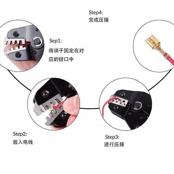 Sn-2549 Dupont Terminal Crimping Kìm PH2.0 / XH2.54 / VH3.96 / JST Chèn lò xo Chèn lưỡi uốn Kìm