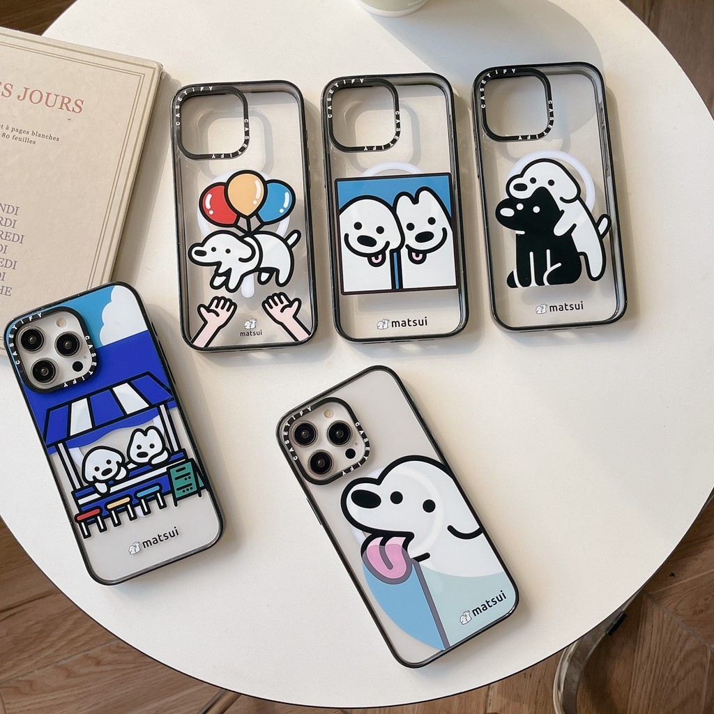 Ốp điện thoại từ tính Matsui Dog Casetify Impact 2.0 cho iPhone 16 15 ...