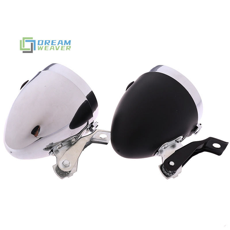 [Dream] 3 đèn LED Retro Xe Đạp Đèn Pha Vintage Đèn Pin mới