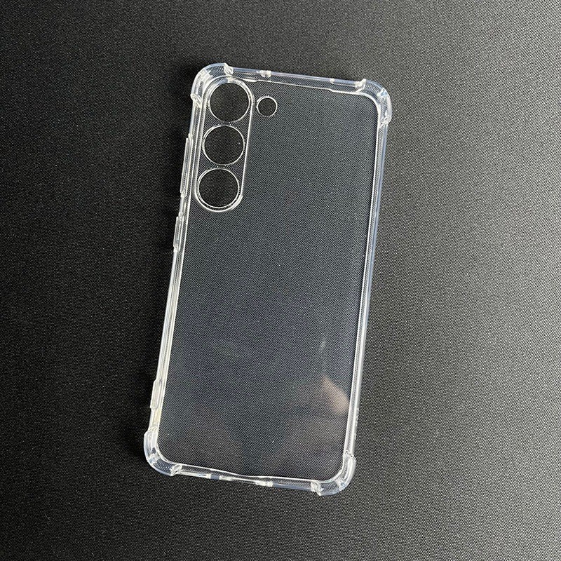 Ốp lưng Samsung S23 FE / S23 Plus /Ultra 5G nhựa silicon trong suốt dẻo cao cấp chống sốc bảo vệ cam