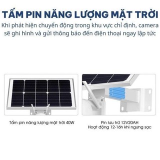 HÀNG CHÍNH HÃNG |Camera Năng Lượng Mặt Trời Cg19 Dùng Sim 4g (Solar Pt Camera 4.0mpx), Cảm Biến Chuyển Động, Chống Nước.