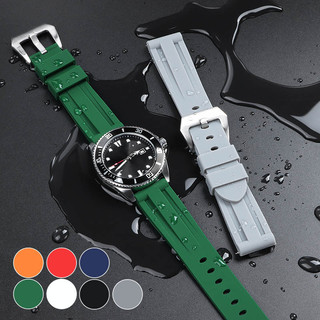 Dây đeo đồng hồ bằng cao su silicon cho Panerai cho dây đeo đồng hồ Luminor 20mm 22mm 24mm 26mm Vòng đeo tay nam nữ Dây đai thể thao đa năng