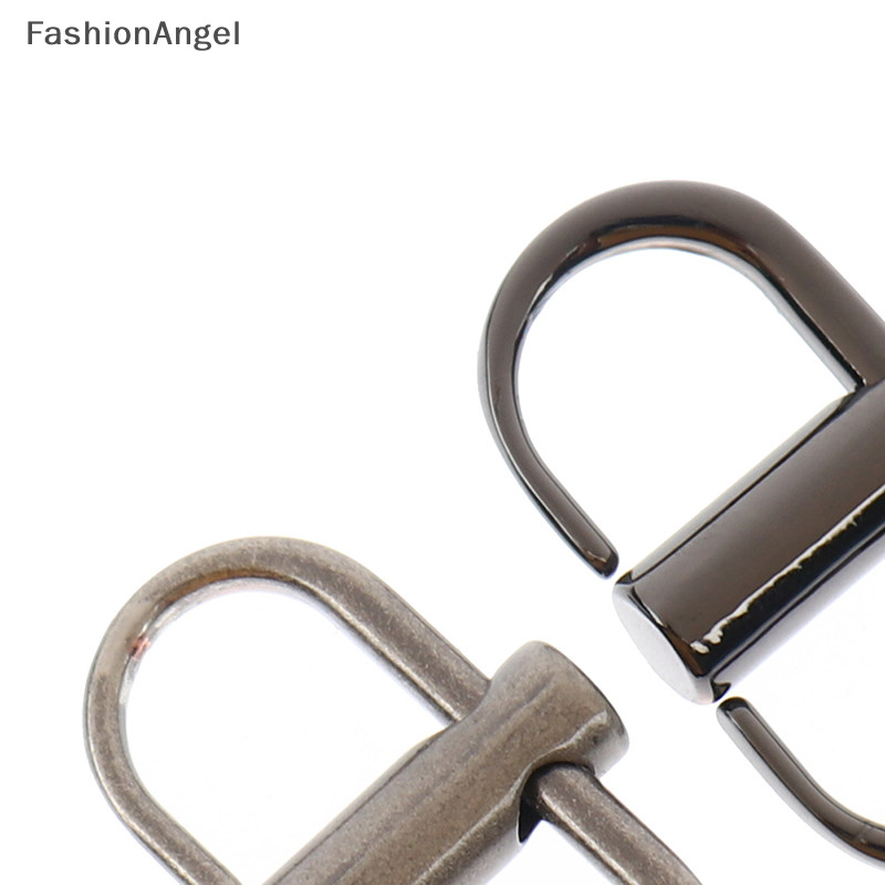 Fashionangel 2X Có Thể Điều Chỉnh Khóa Kim Loại Kẹp Túi Xách Dây Xích Chiều Dài Ngắn Túi Phụ Kiện TH