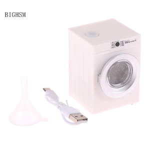 Bighsm Nhà Búp Bê Thu Nhỏ Máy Giặt Trống Máy Giặt Mô Hình Giặt Nhà Búp Bê Trang Trí Đồ Chơi Martijn