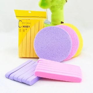 Neaverler Mỹ Phẩm Puff, Facial Clean 12 Miếng Bọt Biển Làm Sạch, Chất Lượng Cao Nén Chăm Sóc Da Mặt Làm Sạch Bọt Biển Puff Nữ