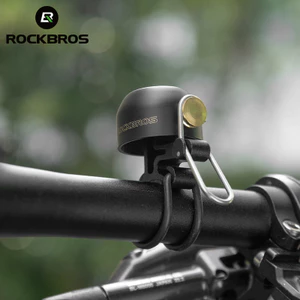 ROCKBROS Hợp Kim Đồng Xe Đạp Chuông Sừng 100DB Decibel Cao Retro Chống Thấm Nước Nhẹ Xe Đạp Chuông Cho MTB Xe Đạp Đường Bộ