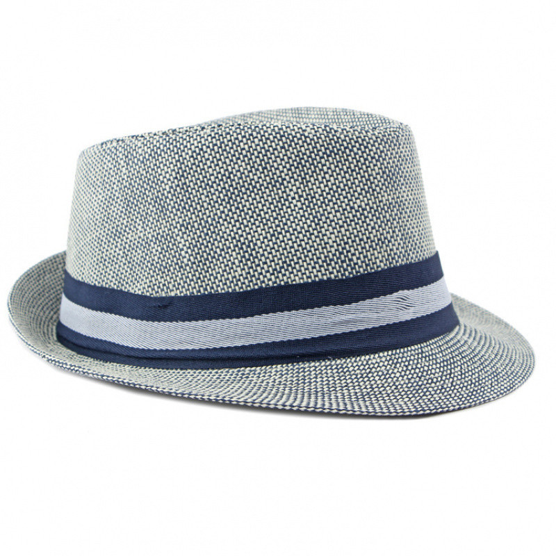 Mũ nam mùa hè Mũ chống nắng Mũ đi biển Ống hút Fedora Mũ thủy triều
