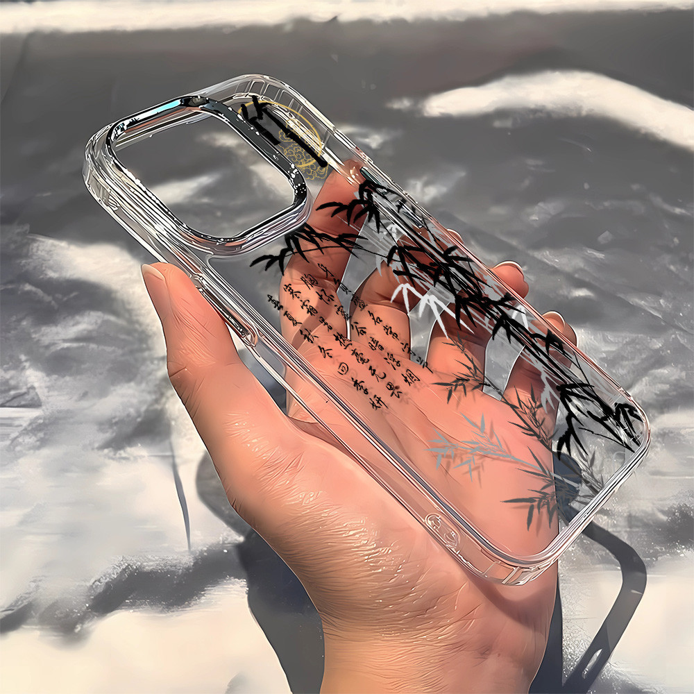 Tre Cổ Thơ Vỏ Điện Thoại Kim Loại Không Gian Thích Hợp Cho iPhone14 Vỏ Điện Thoại 12 Apple 13promax Lỗ Lớn 11 Nút Kim Loại Không Gian