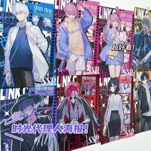 Link Click Poster Anime Nghệ Thuật Treo Tường Cheng Xiaoshi Lucas Trang Trí Tường 2D Nhân Vật Poster