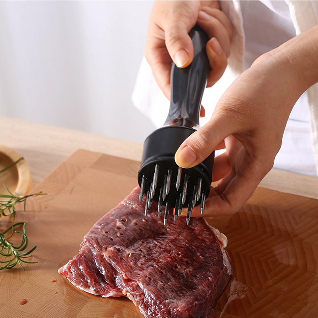 Dụng Cụ Châm Bì, Dằm Làm Mềm Thịt Lợn, Cây Châm Thịt, Làm Mềm Thịt, Xăm Đâm Bì Tiện Lợi Dễ Sử Dụng