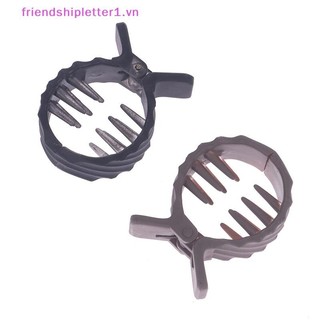 {FH Fashion} 1 Kẹp Móng Vuốt Cố Định Đuôi Ngựa Cao Kẹp Tóc Tròn Nữ Đuôi Ngựa Cao Cố Định Hiện Vật Chống Chảy xệ Kẹp Tóc Nhỏ Sau.