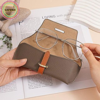 Safenh Unisex Thời Trang Túi Kính Bảo Vệ Bao Da Nam Nữ Di Động Kính Mát Hộp Đọc Sách Kính Mắt Hộp Phụ Kiện VN