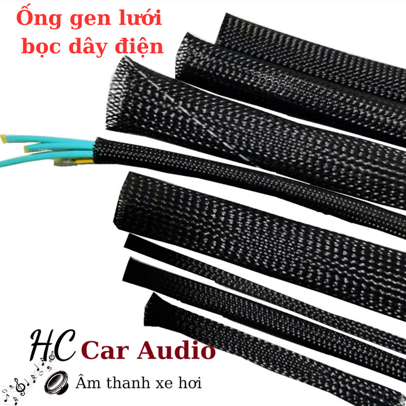 (1 mét) Ống gen lưới, ống gen da rắn luồn dây điện cho ô tô | Shopee ...