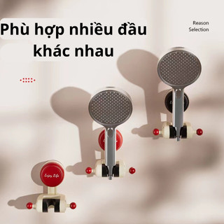 Giá đỡ vòi hoa sen NGÓI HOME treo vòi hoa seb hút chân không tự do di chuyển, gác vòi sen gắn vòi sen - GD04