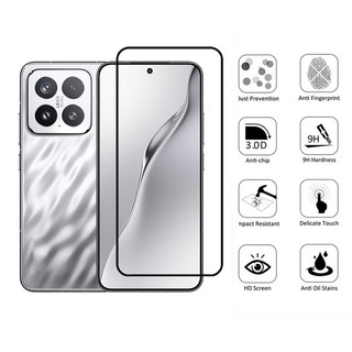 Dành Cho Xiaomi 15 5G Bảo Vệ Toàn Diện Kính Cường Lực Bảo Vệ Màn Hình Cho Xiaomi 15 Ultra 5G 14 13 14T 13T Pro 5G Có Bảo Vệ Camera