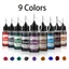 Mực xăm tạm thời PYCOU, 10ml Body Art Gloss Tint Paint Bán vĩnh viễn Mực thông thường giả, Đồ trang điểm DIY Sắc tố làm đẹp