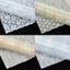 SANCHENGBY13 [Bộ sưu tập 17.000 người] Khăn trải bàn PVC phong cách châu Âu tinh tế Chống bỏng Chống nước Thảm trải bàn cà phê họa tiết hoa hình học không cần rửa cho phòng khách