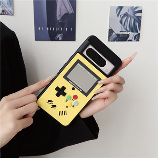 Ốp điện thoại hình điện thoại console trò chơi thời thơ ấu silicone 3D cho Google Pixel 9 8 7 Pro pixel 9proXL Fold