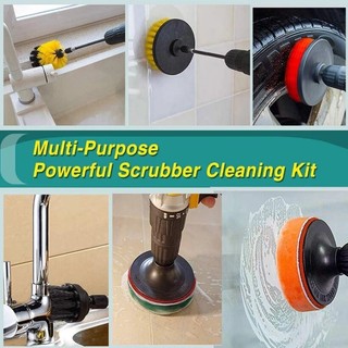 Bộ 38 Bàn Chải Khoan Điện, Đánh Bóng Vết Bẩn Phòng Tắm, Dụng Cụ Vệ Sinh Gia Đình, Chất Lượng Cao, Giá Tốt, Free Ship