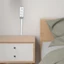 Bộ mở rộng ổ cắm điện YRBWD, Xoay màu trắng 180° Bộ mở rộng ổ cắm điện, Bộ mở rộng ổ cắm điện có độ dài có thể điều chỉnh nóng cho NightStand