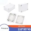 Hộp Dự Án Ngoài Trời SUNKISSD, Hộp Nối Điện Ip65 10 Kiểu, Nhựa ABS Chống Thấm Nước DIY Kín Hộp Dây