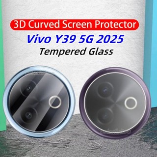 Vivo Y39 5G 2025 Phim Bảo Vệ Camera Trong Suốt Cho Vivo Y39 Y29 Y 29 Y 39 VivoY29 VivoY39 5G 4G 3D Cong HD Full Cover Camera Kính Cường Lực Bảo Vệ Màn Hình Mặt Sau Ống Kính Phim