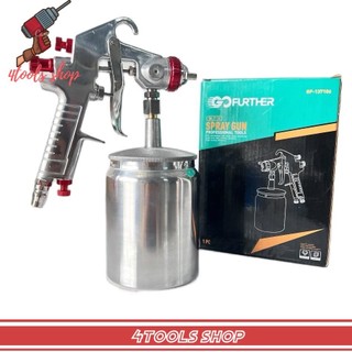 S.úng phun sơn W71 GoFurther chất liệu cao cấp đầu béc 1.5, cốc sơn 750ml phun sơn đều đẹp - Pép phun sơn