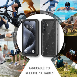 ốp lưng s26 ultra chống nước Summer Underwater IP68 Waterproof Phone Chống thấm Case for Samsung A57 A27 A17 A35 A55 A54 A15 A25 A24 A42 A05S A04S A03S S24 Ultra S23 FE S22 Plus S20 360 Cover for Swim/Dive/Snorkeling