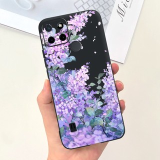 Dành Cho Realme C21Y C25Y Vỏ RMX3263 RMX3268 Bìa Mềm Họa Tiết Thời Trang Ốp Lưng Chống Sốc Cho RealmeC21Y RealmeC25Y