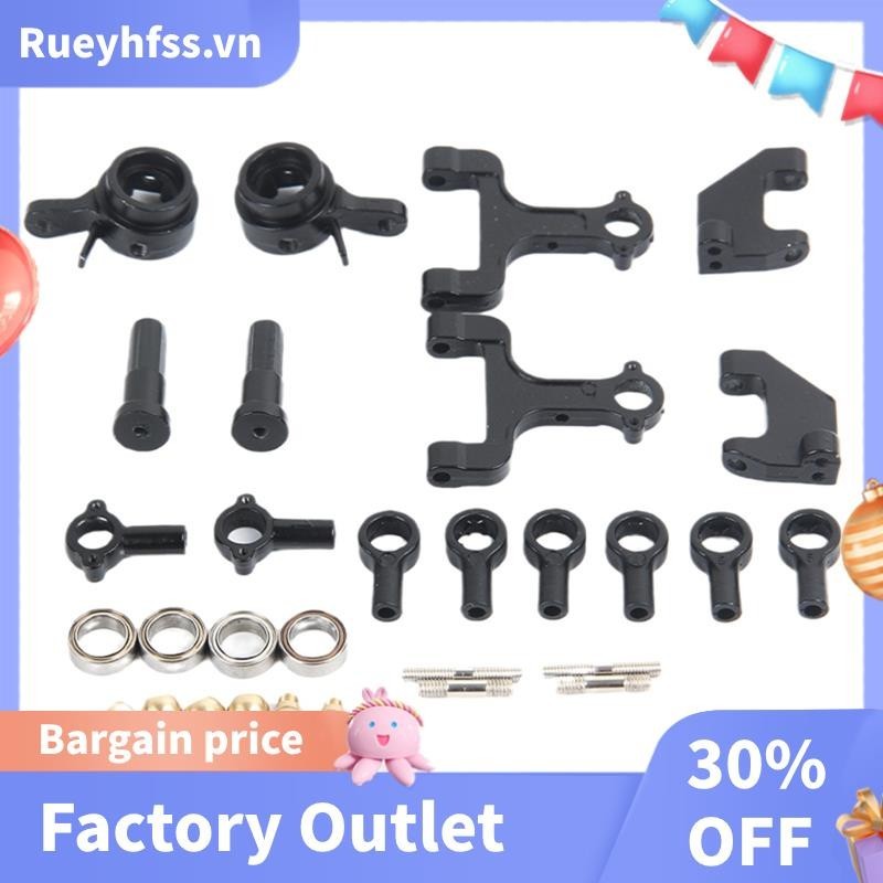 Kim Loại Trên Và Dưới Tay Xoay Tay Lái Cốc Lục Giác Adapter Bộ Cho WPL D12 D42 1 / 10 RC Xe Nâng Cấp Phần Phụ Kiện Dự Phòng