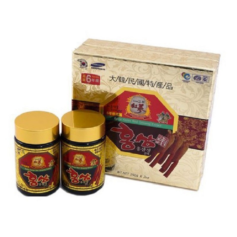 Product image Cao Hồng Sâm Hàn Quốc Kanghwa Hộp Giấy 2 Lọ 250g, Giúp Bồi Bổ, Nâng Cao Sức Khỏe Tăng Cường Sức Đề Kháng - hoanggam1234