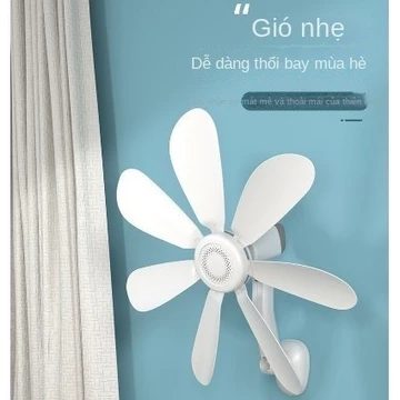 Quạt điện nhỏ gia đình Quạt treo tường Quạt không đục lỗ gia đình treo tường