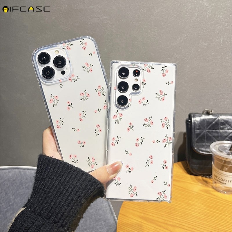Dành Cho Realme 15 14 Pro Plus 15T 14x Note 70 70T 60 Narzo 80 Lite C75x C73 C71 4G 5G Vỏ Điện Thoại Hoa Hồng Trong Suốt Nghệ Thuật Đơn Giản Dễ Thương Vỏ Mềm