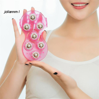 Jo1 Massage Con Lăn Bóng 7 Hạt Thiết Kế Công Thái Học Thân PVC Chống Cellulite Cơ Giảm Đau Thư Giãn Găng Tay Cho Unisex
