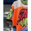 * * * * Chất lượng cao * * Saint Micheal force graffiti l / s tee Retro Racing Style graffiti Áo thun ngắn tay